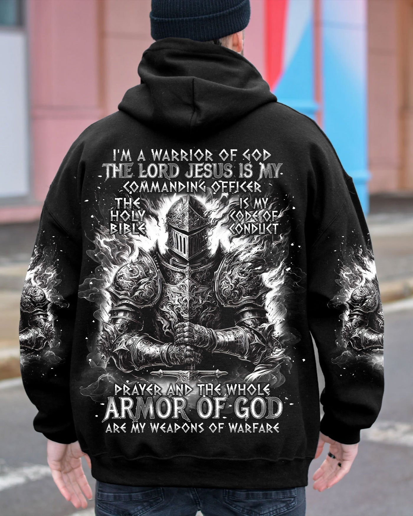 I'm A Warrior Of God Men's All Over Print Shirt - Trunx534399