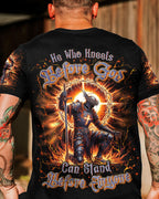 He Who Kneels Before God Warrior Men's All Over Print Shirt - Trunx723768