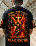 I Will Fear No Evil Warrior Men's All Over Print Shirt - Trunx052348