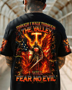 I Will Fear No Evil Warrior Men's All Over Print Shirt - Trunx052348