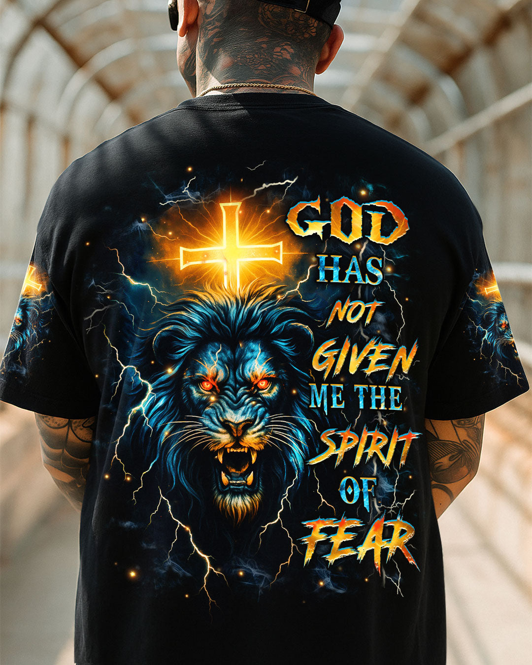 God Has Not Given Me The Spirit Of Fear Men's All Over Print Shirt - Trunx565354
