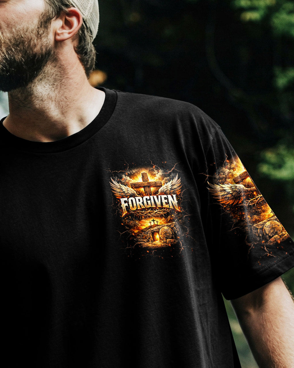 Forgiven Wings Men's All Over Print Shirt - Trunx511603