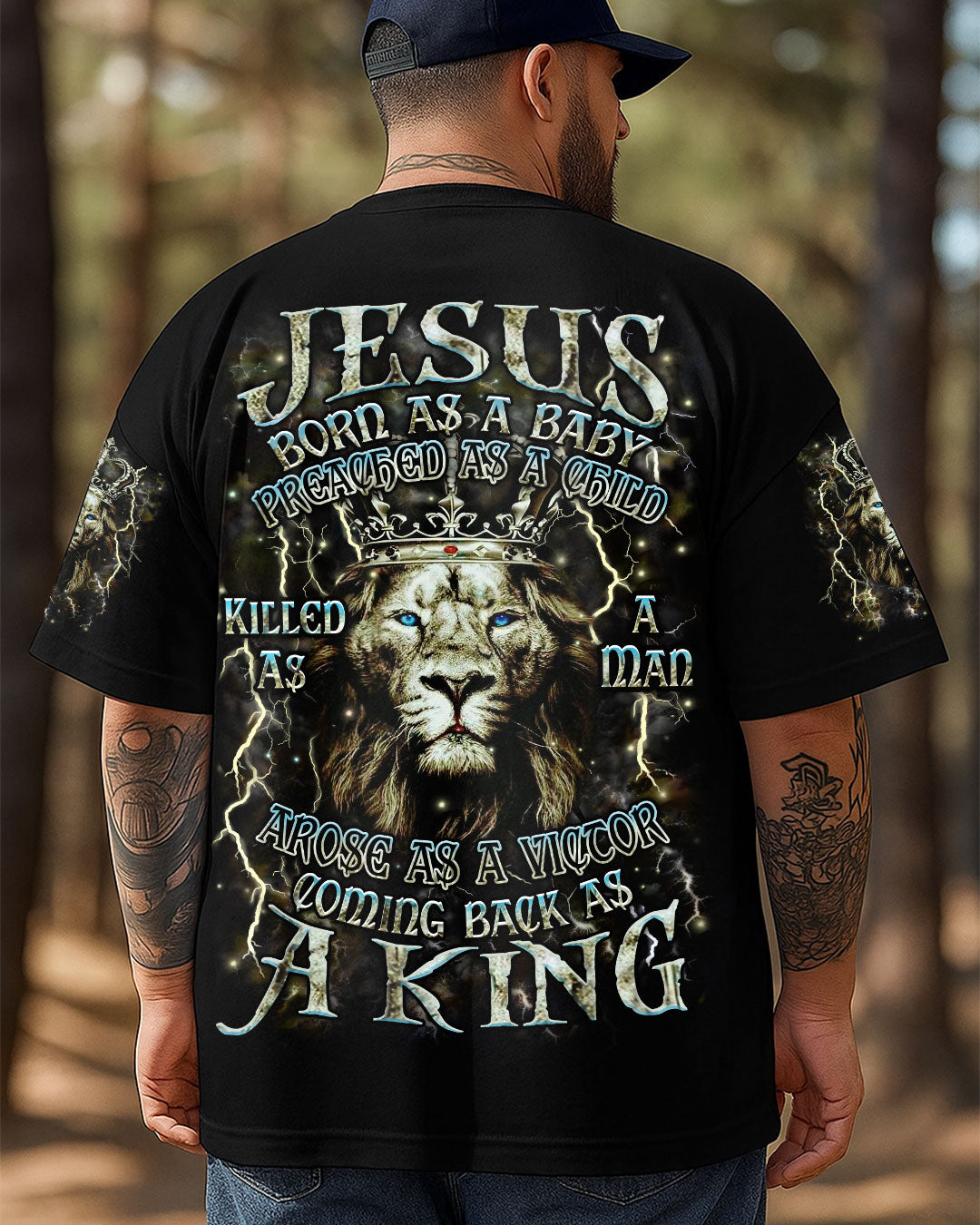 Coming Back As A King Men's All Over Print Shirt - Trunx645033
