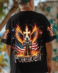 Forgiven Warrior Wings Men's All Over Print Shirt - Trunx261387
