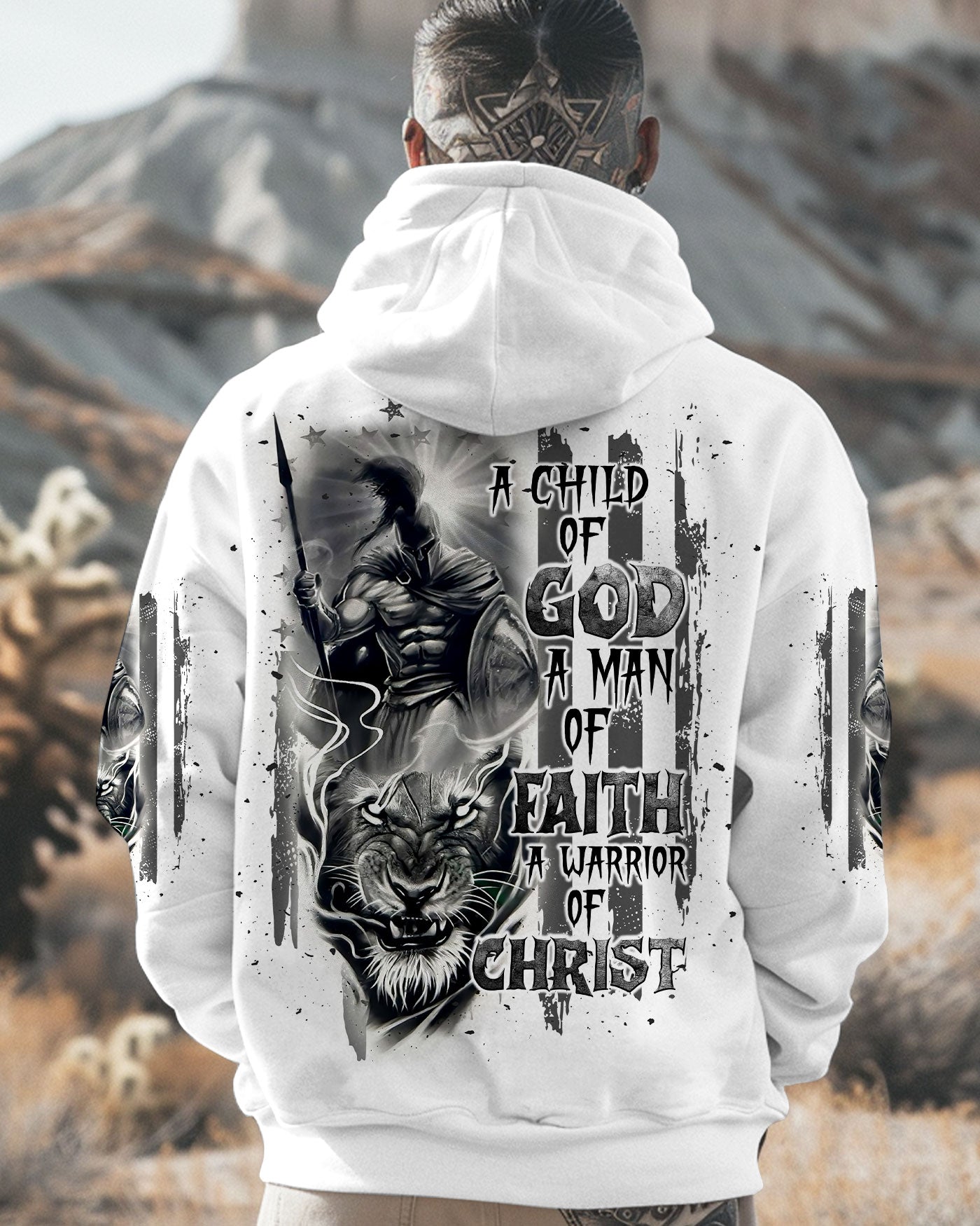 A Warrior Of Christ Warrior Lion Men's All Over Print Shirt - Trunx772523