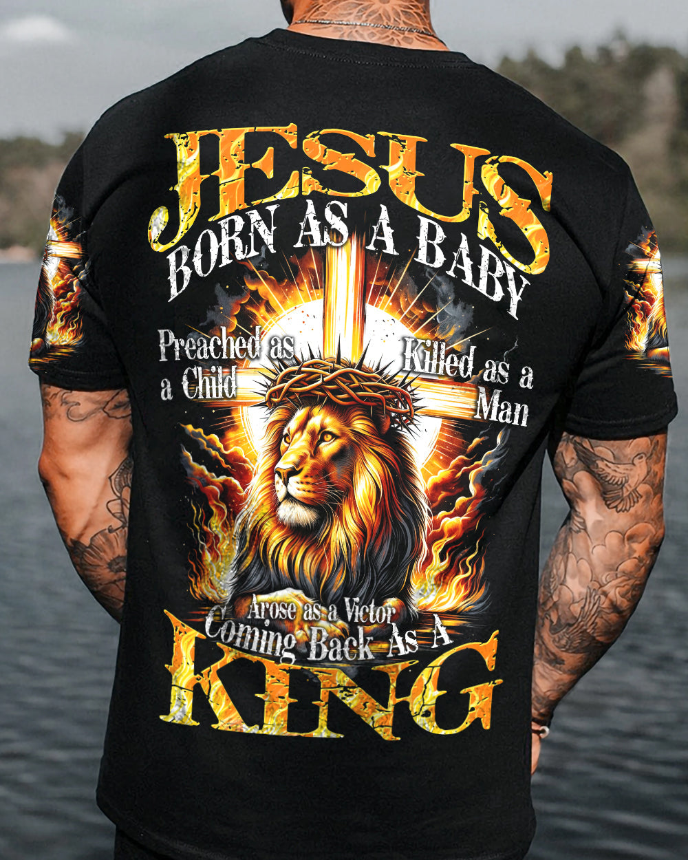 Coming Back As A King Men's All Over Print Shirt - Trunx339895