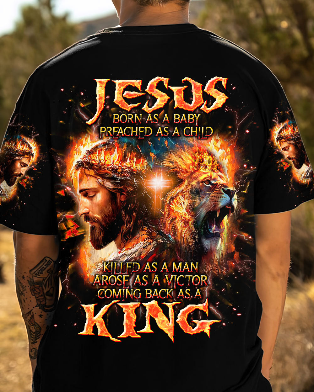 Coming Back As A King Men's All Over Print Shirt - Trunx458968