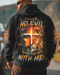I Fear No Evil For He Is With Me Men's All Over Print Shirt - Trunx199749