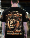 I Can Do All Things Lion Men's All Over Print Shirt - Trunx459873