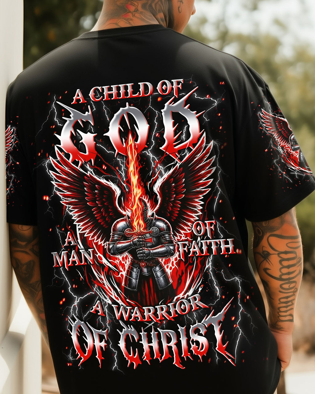 A Warrior Of Christ Men's All Over Print Shirt - Trunx742284