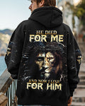 He Died For Me Lion Men's All Over Print Shirt - Trunx137502