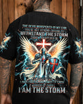 I Am The Storm Warrior Men's All Over Print Shirt - Trunx167585