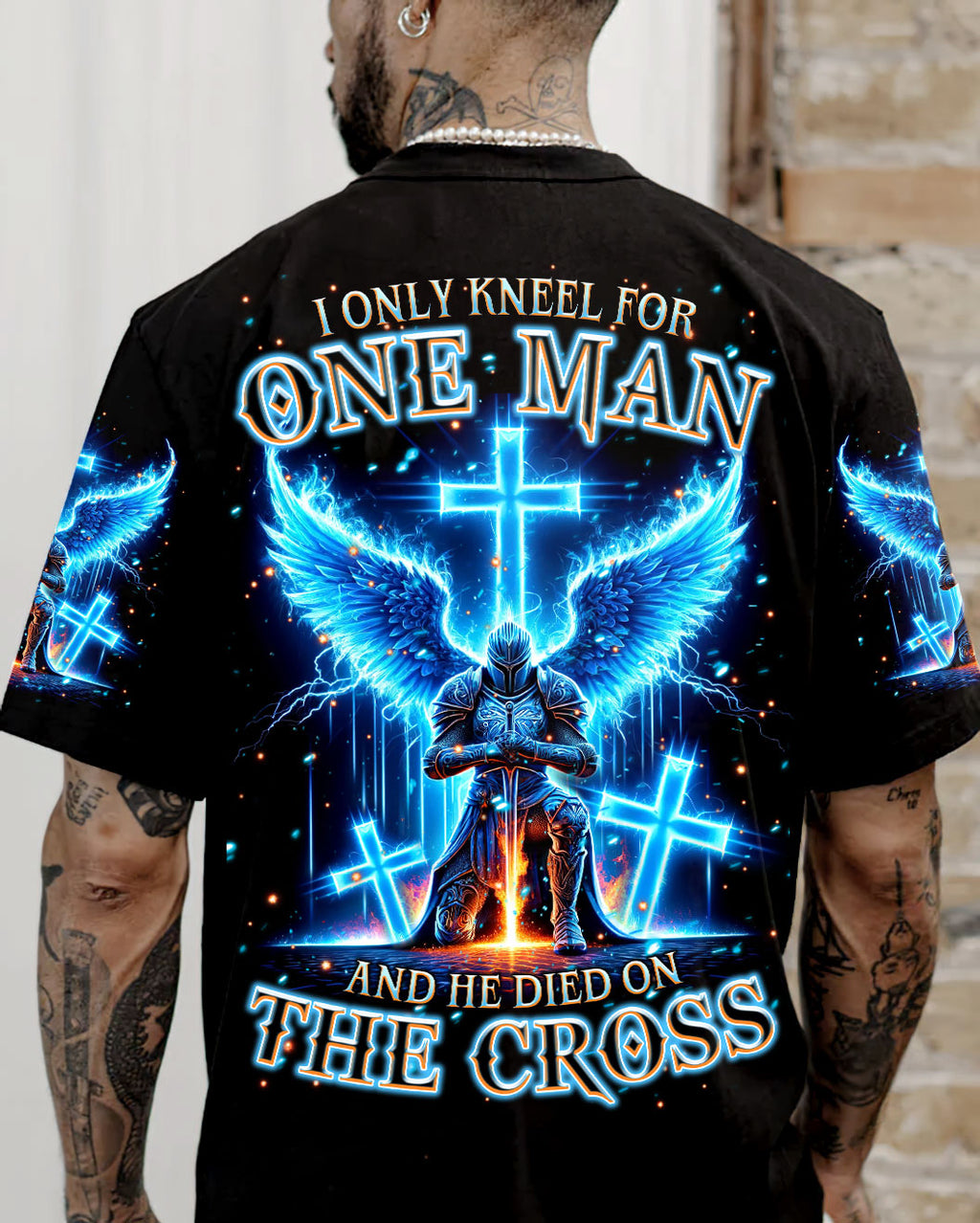 I Only Kneel For One Man Men's All Over Print Shirt - Trunx819526