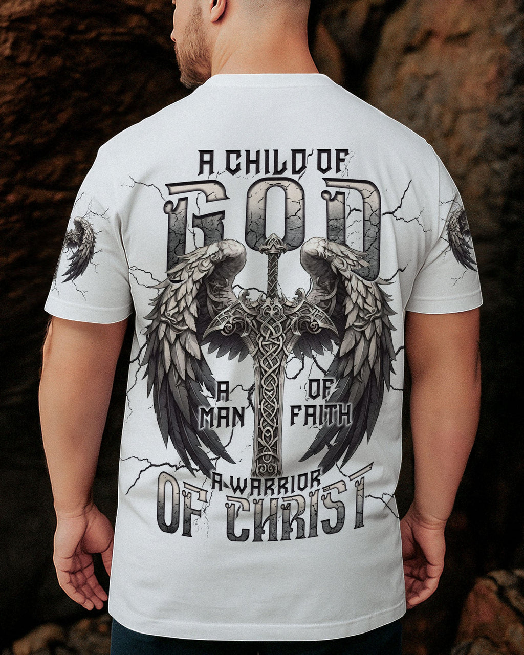 A Warrior Of Christ Men's All Over Print Shirt - Trunx107137