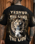 He Will Return As The Lion Lamb Men's All Over Print Shirt - Trunx238068