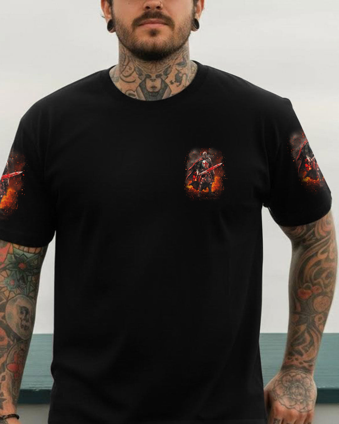 A Warrior Of Christ Men's All Over Print Shirt - Trunx775073
