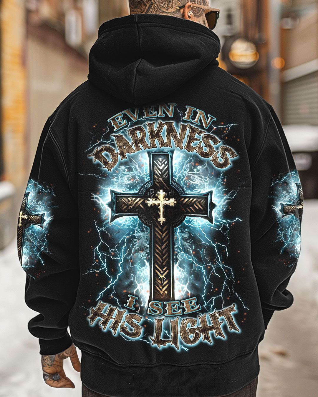 Even In The Darkness Men's All Over Print Shirt - Trunx208992