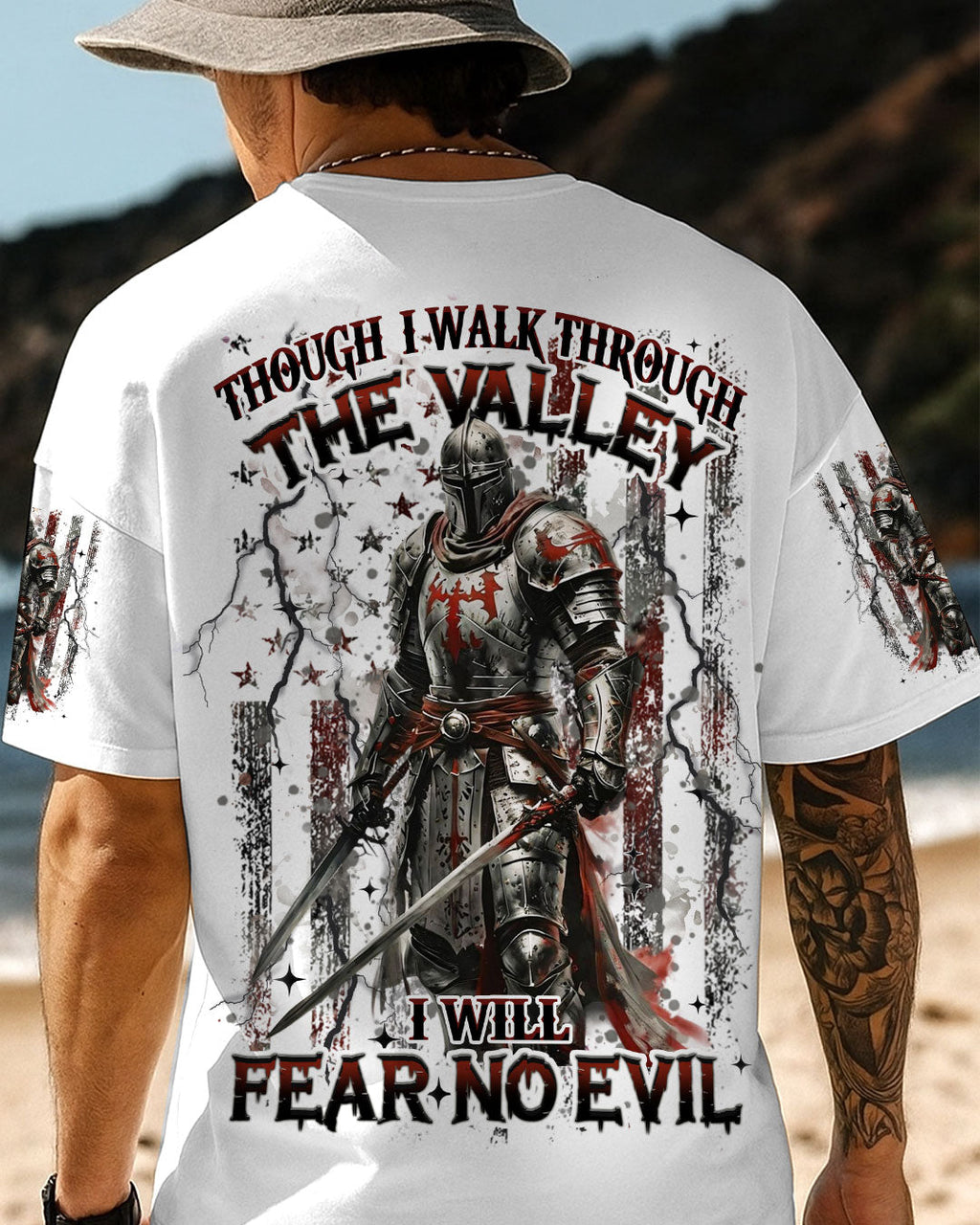 I Will Fear No Evil Men's All Over Print Shirt - Trunx374795