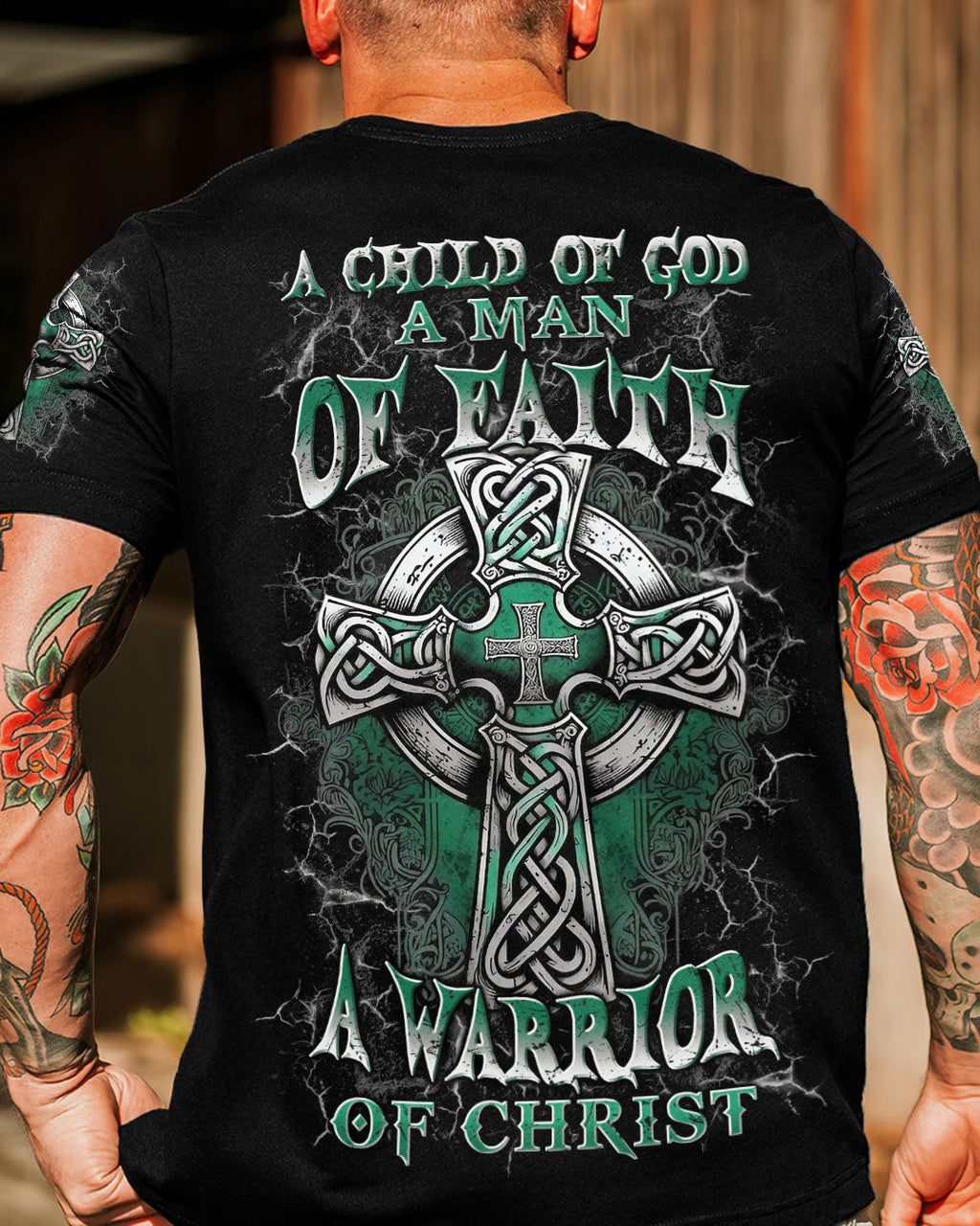 A Warrior Of Christ Men's All Over Print Shirt - Trunx040178