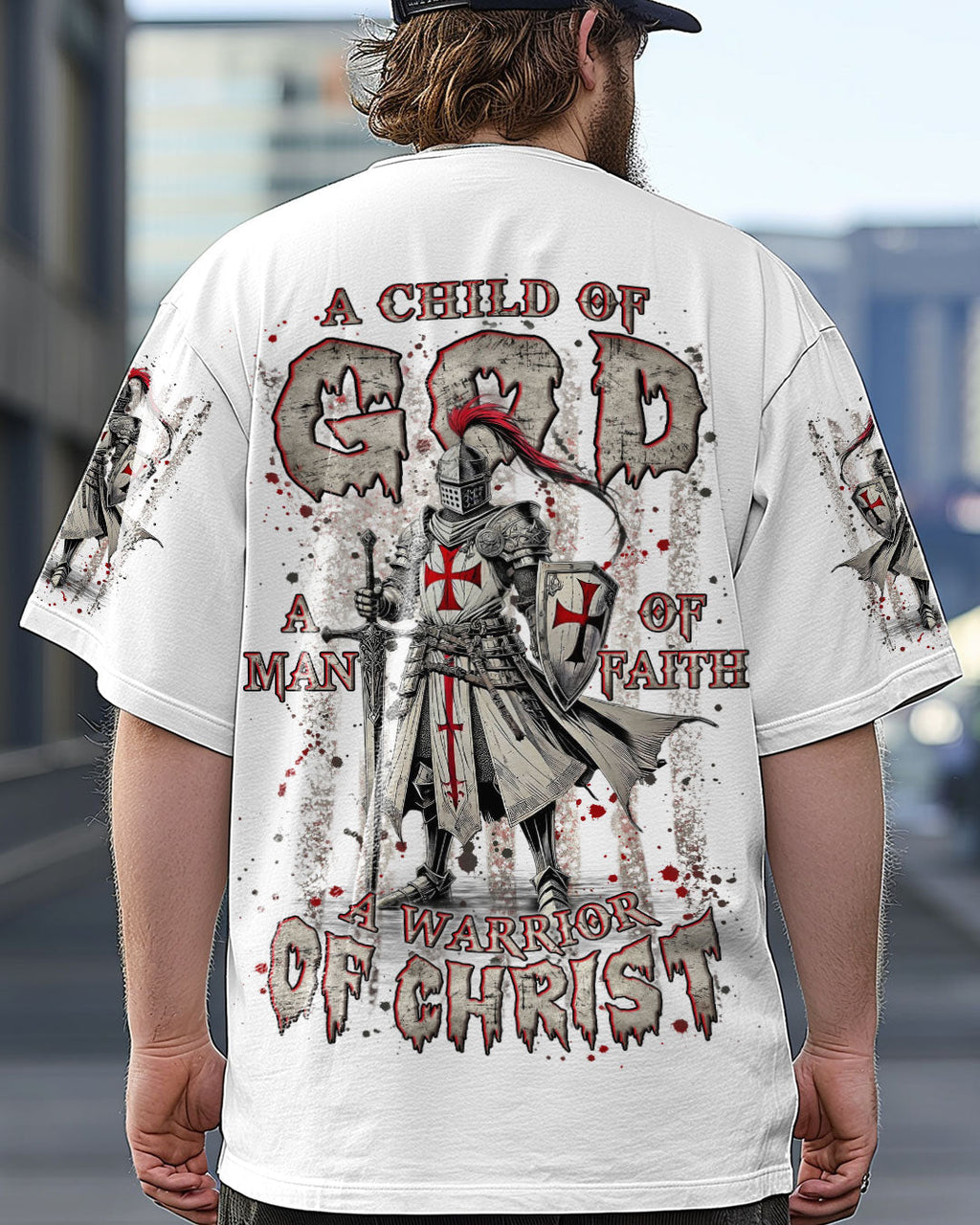 A Warrior Of Christ Men's All Over Print Shirt - Trunx378850