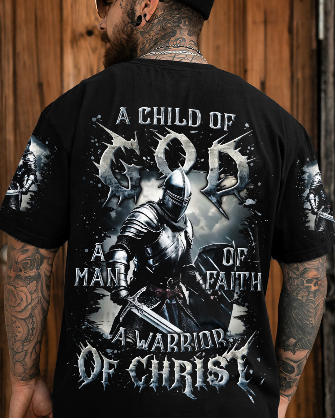A Warrior Of Christ Men's All Over Print Shirt - Trunx526405