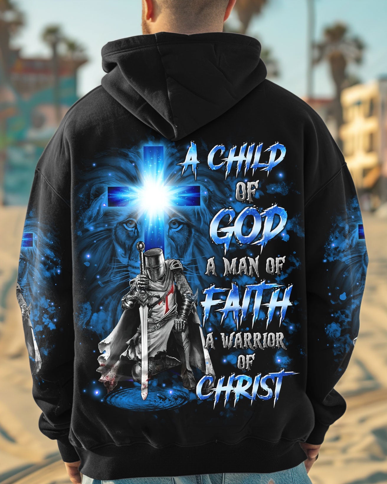 A Warrior Of Christ Men's All Over Print Shirt - Trunx125826