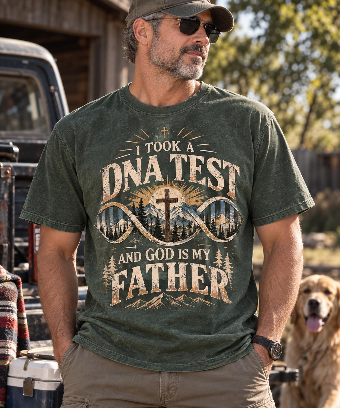 I Took a DNA Test and God Is My Father T-Shirt