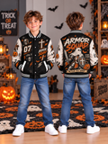 Armor Squad Ghost Knight Kids Baseball Jacket