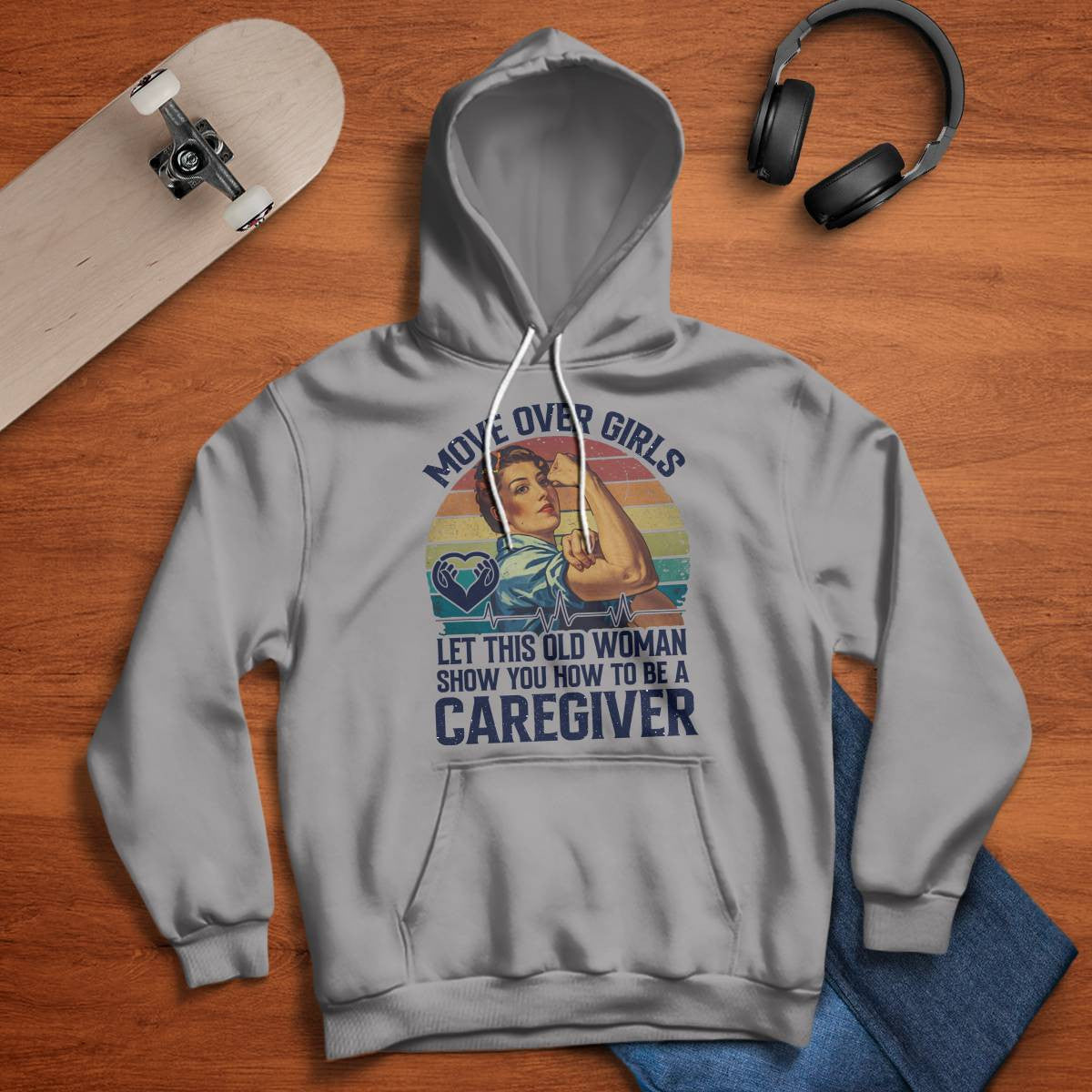 Awesome Caregiver-T-Shirt-#F250924OVGIR3FCAREZ4