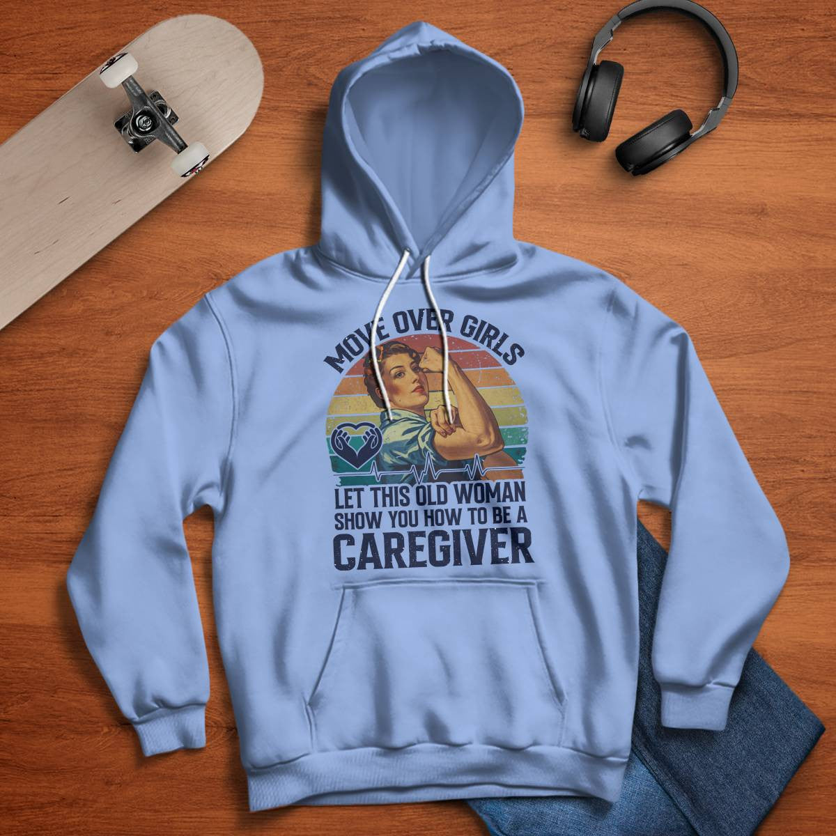 Awesome Caregiver-T-Shirt-#F250924OVGIR3FCAREZ4