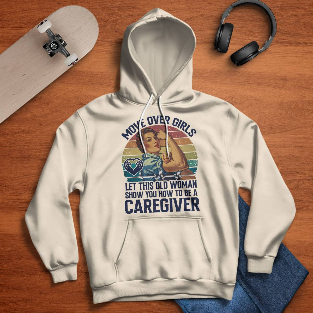 Awesome Caregiver-T-Shirt-#F250924OVGIR3FCAREZ4
