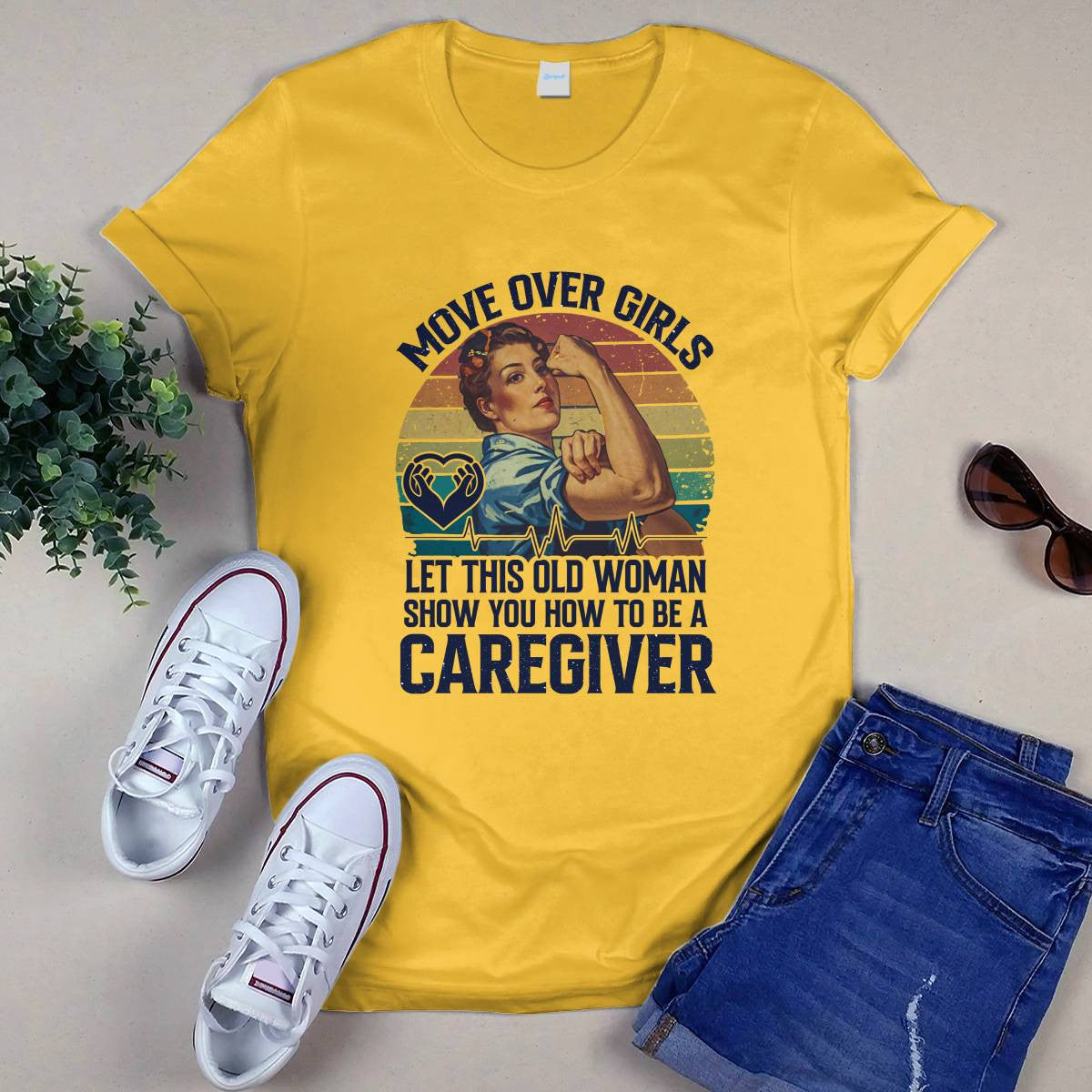 Awesome Caregiver-T-Shirt-#F250924OVGIR3FCAREZ4