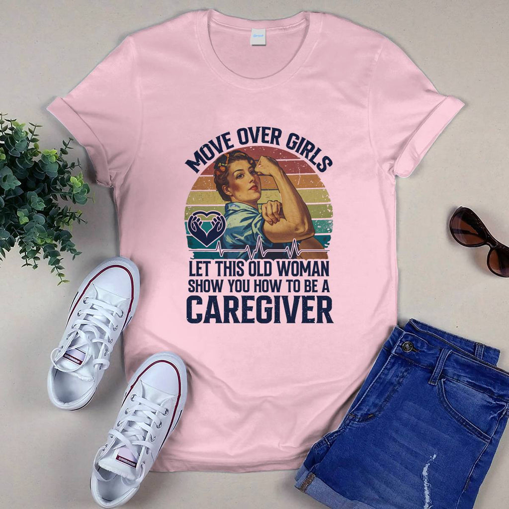 Awesome Caregiver-T-Shirt-#F250924OVGIR3FCAREZ4