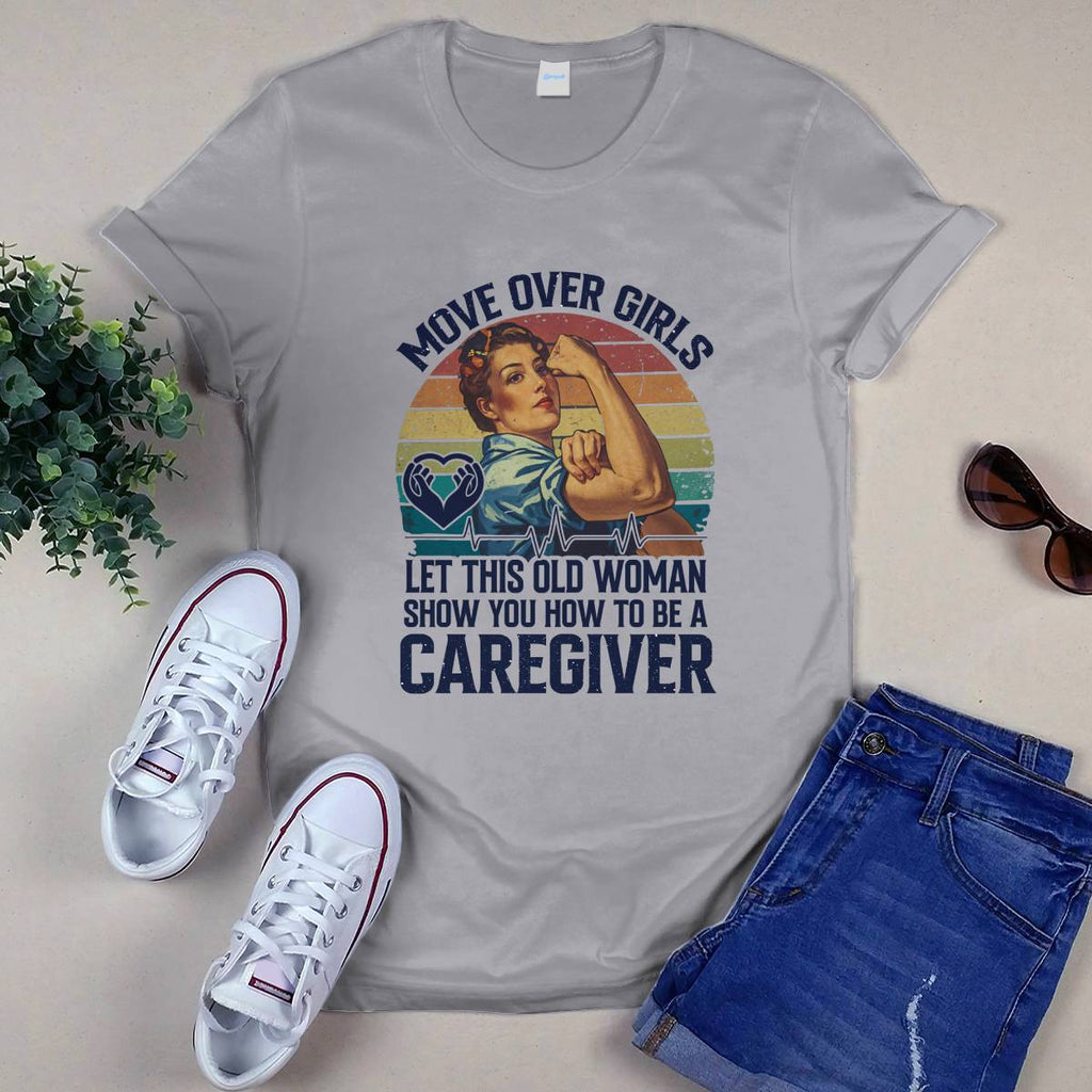 Awesome Caregiver-T-Shirt-#F250924OVGIR3FCAREZ4
