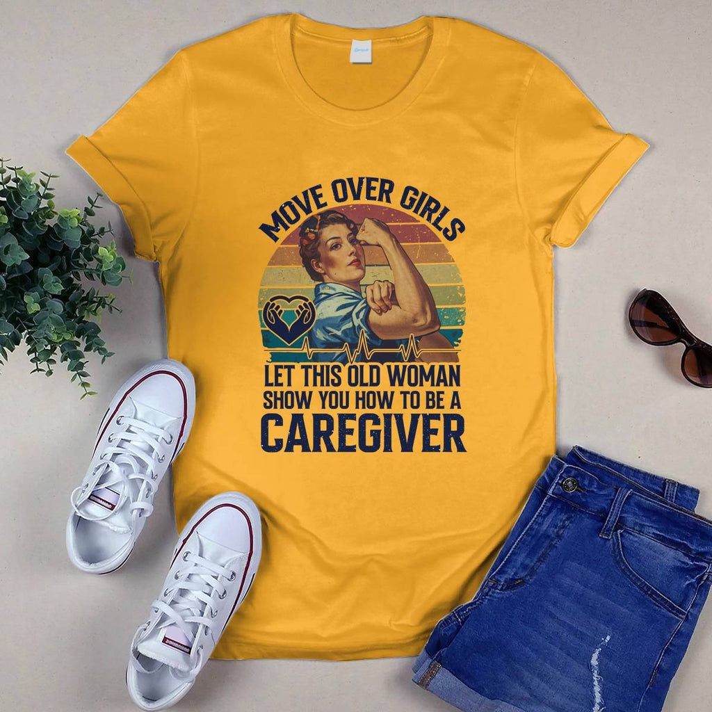Awesome Caregiver-T-Shirt-#F250924OVGIR3FCAREZ4