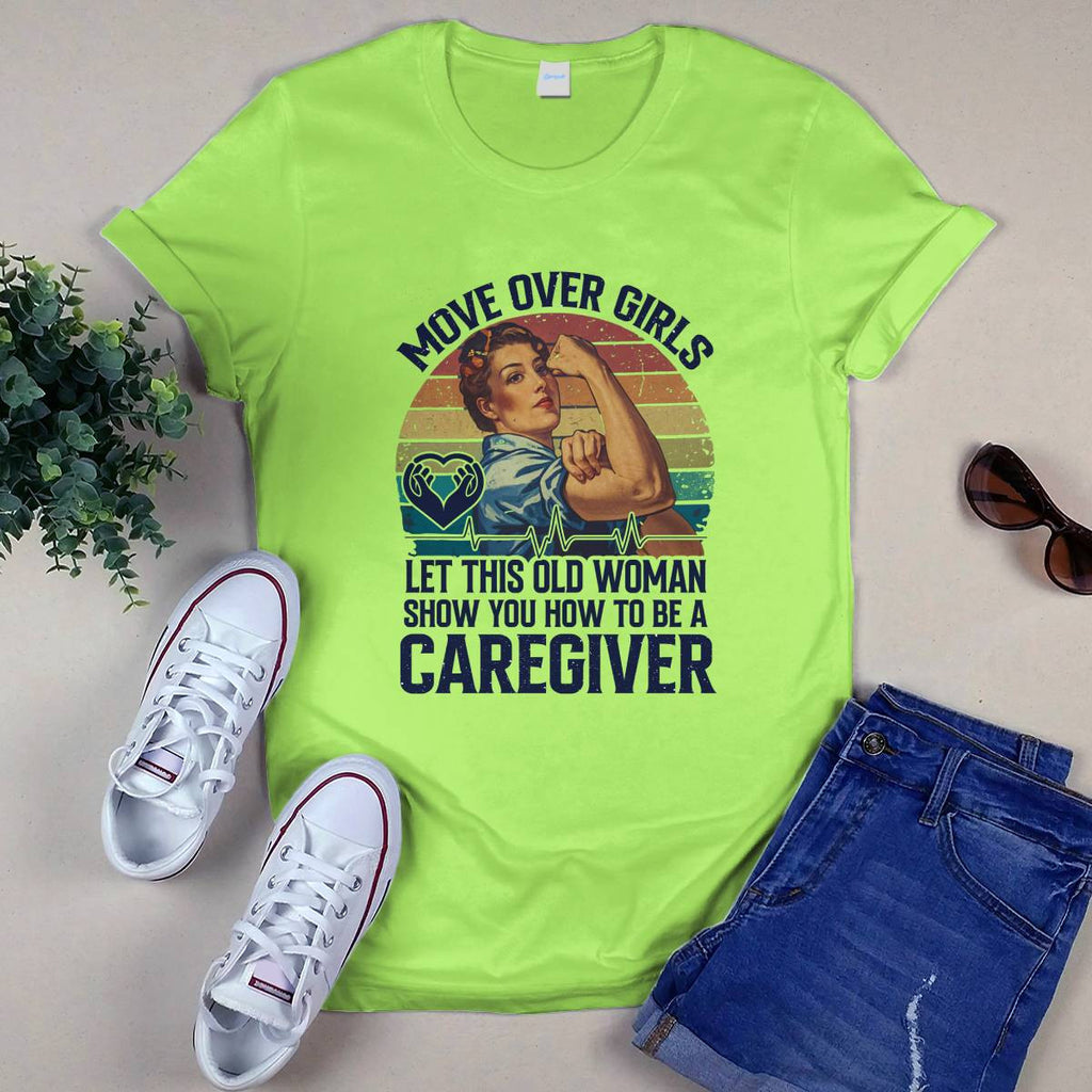 Awesome Caregiver-T-Shirt-#F250924OVGIR3FCAREZ4