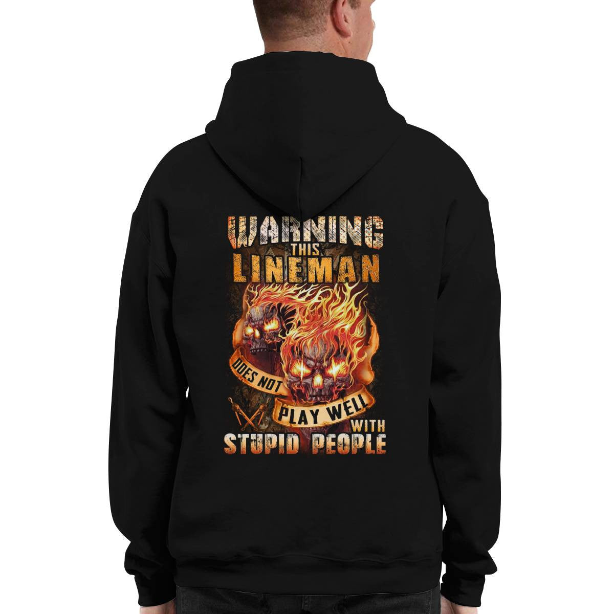 Awesome Lineman-Hoodie - grunx260804-0342