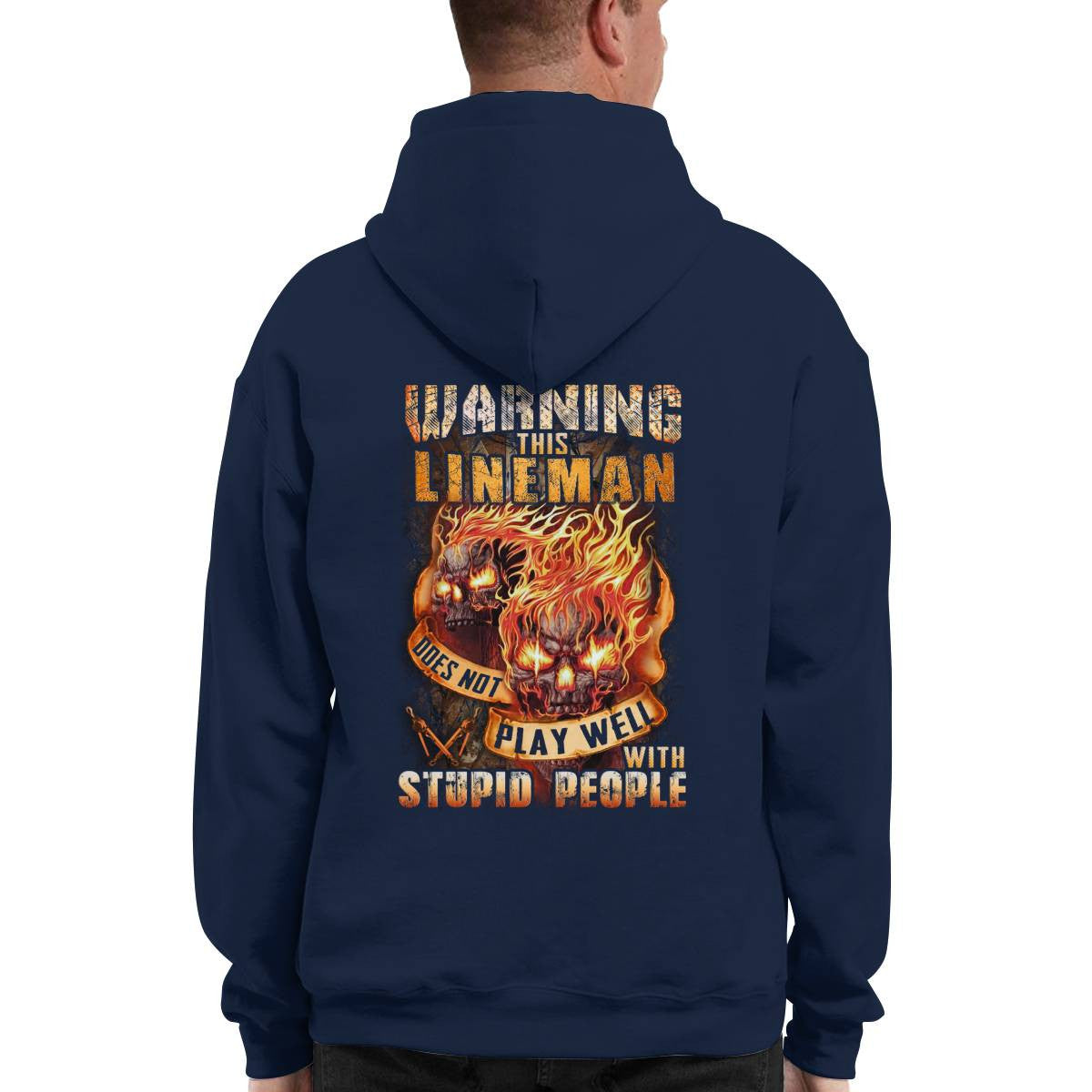 Awesome Lineman-Hoodie - grunx260804-0342