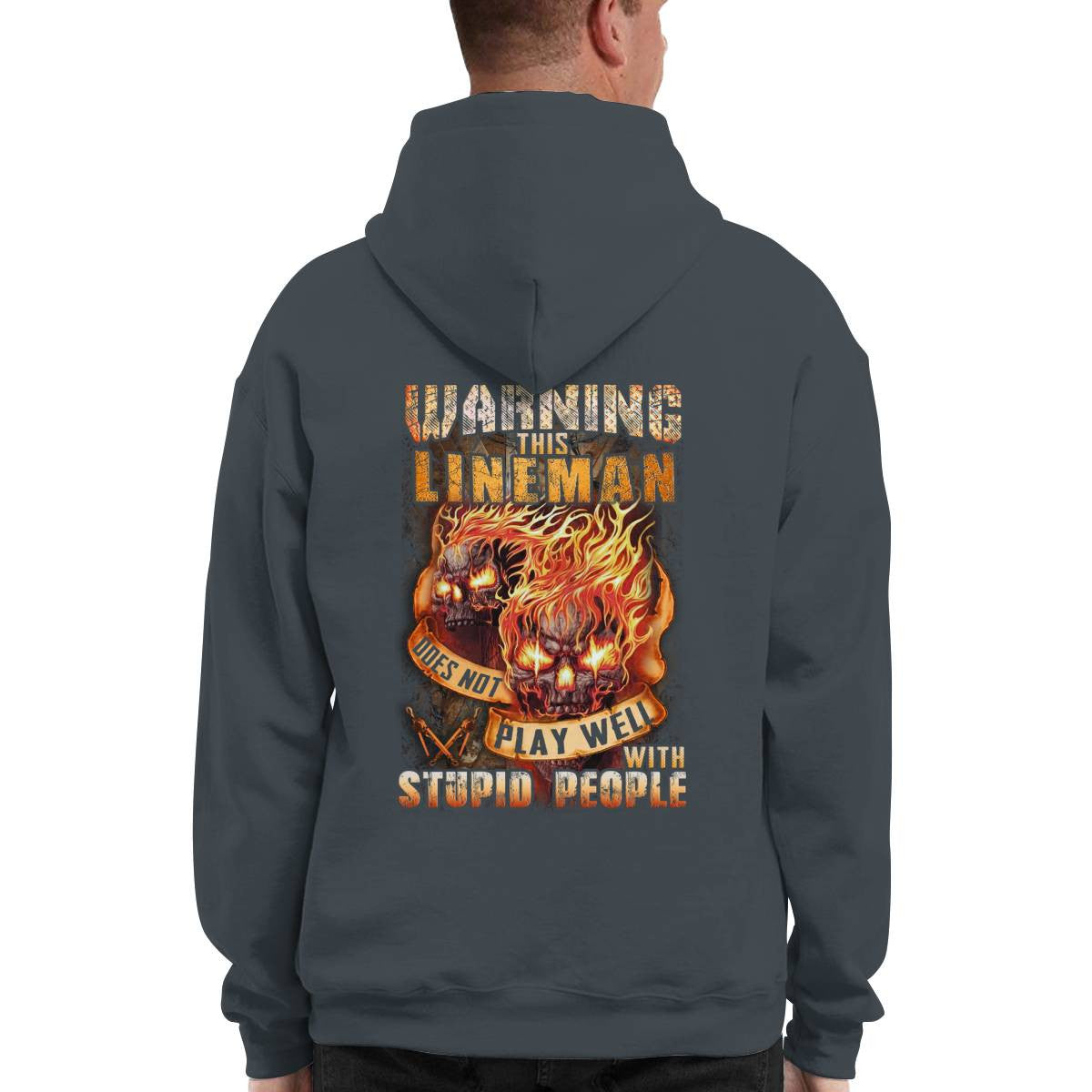 Awesome Lineman-Hoodie - grunx260804-0342