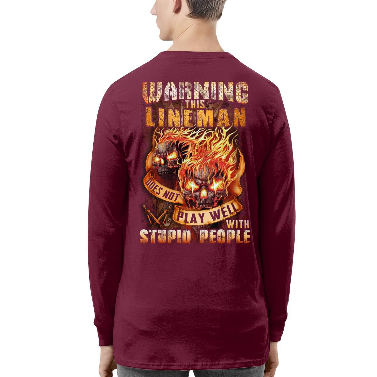 Awesome Lineman-Hoodie - grunx260804-0342