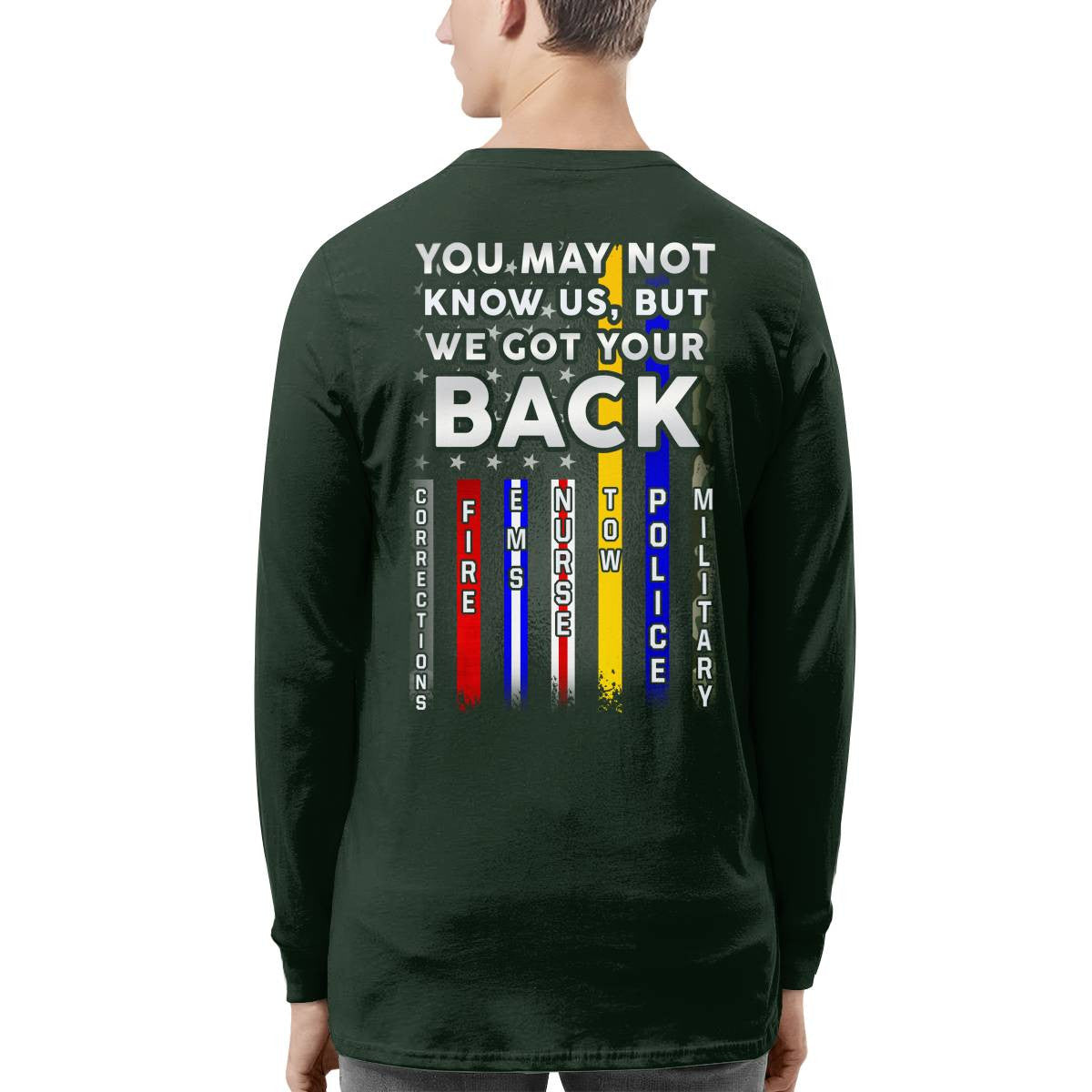 Awesome Firefighter-Hoodie - grunx260804-0139