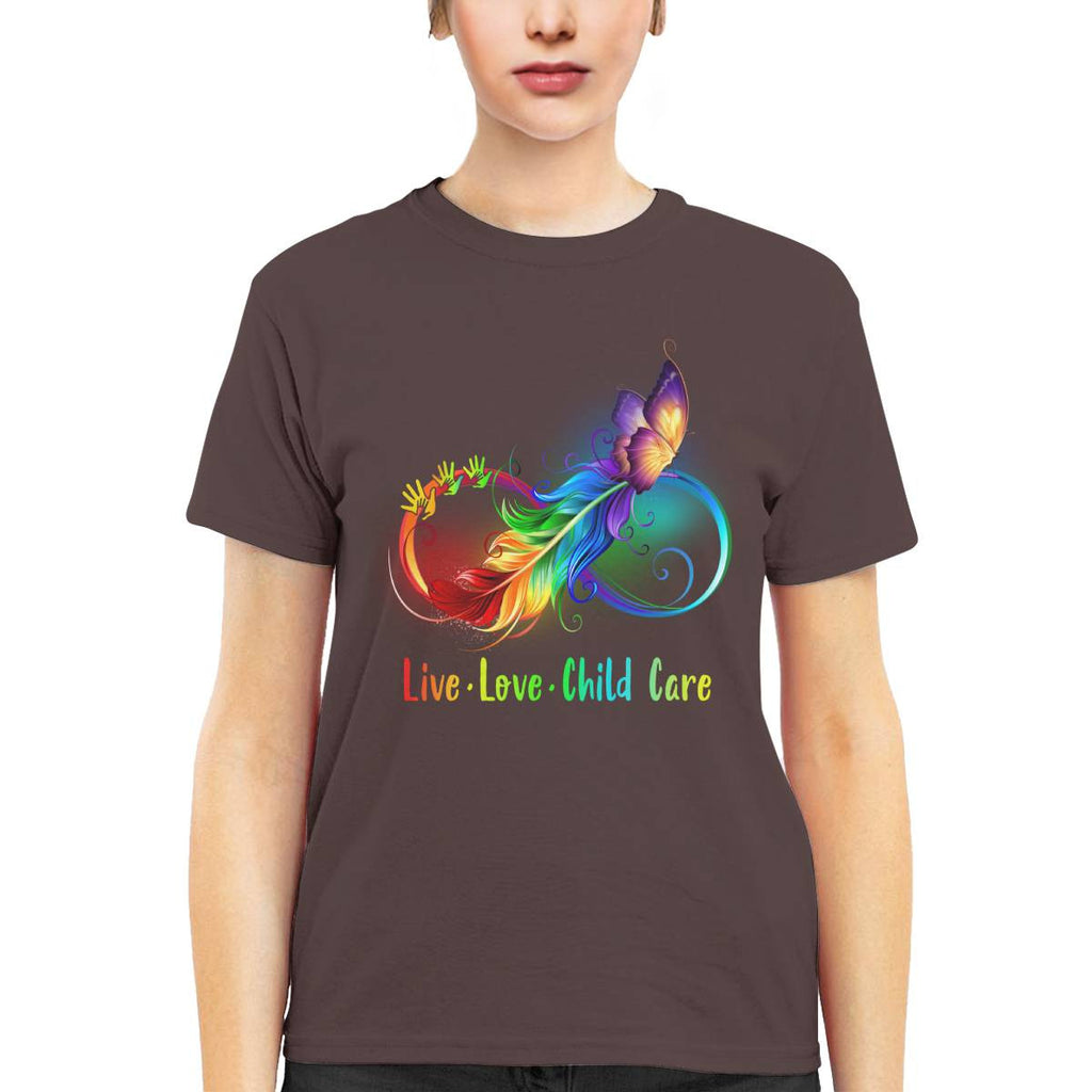 Awesome Childcare Provider -T-shirt-#F200624LIVLO13FCHPRZ4