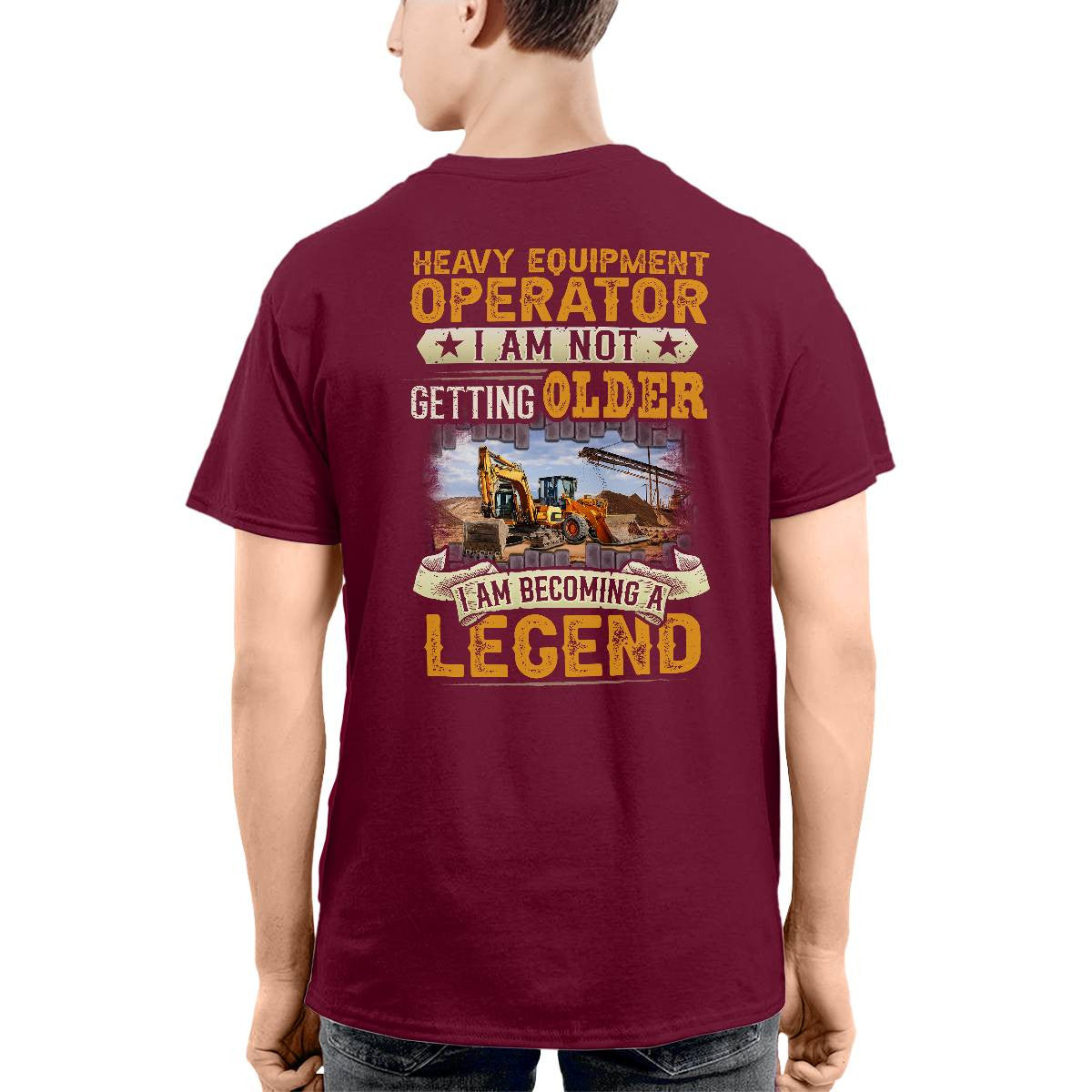 Awesome Heavy Equipment Operator-T-shirt - grunx260804-0187