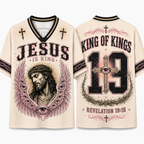 King Of Kings Seraphim Wings Revelation 19:16 T-Shirt Jersey