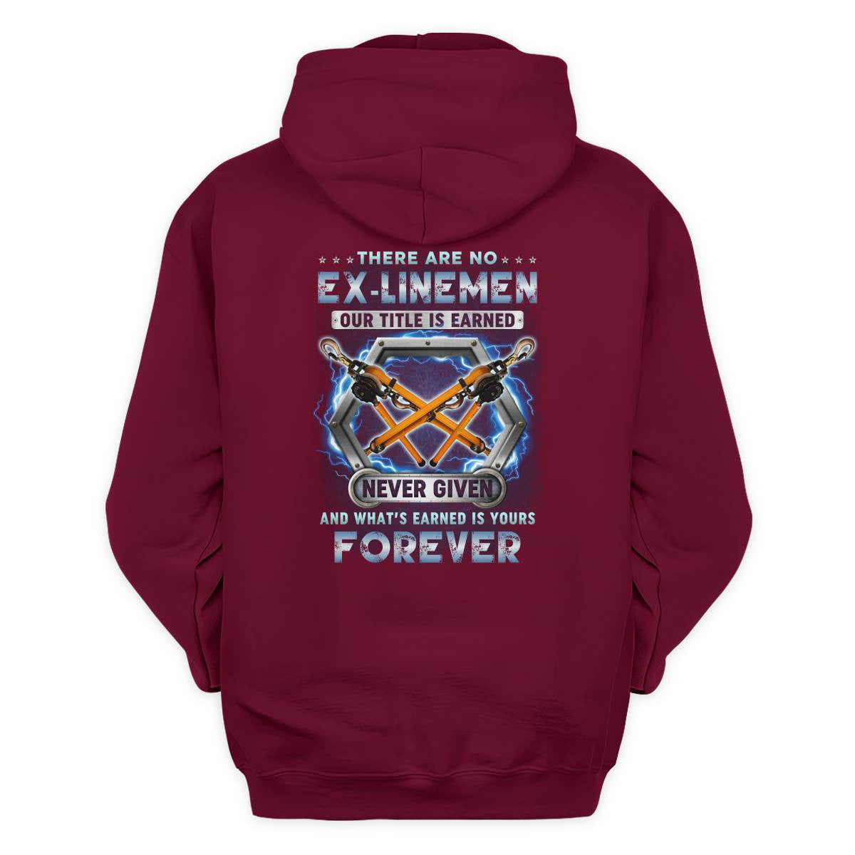 Awesome Lineman-Hoodie - grunx260804-0338