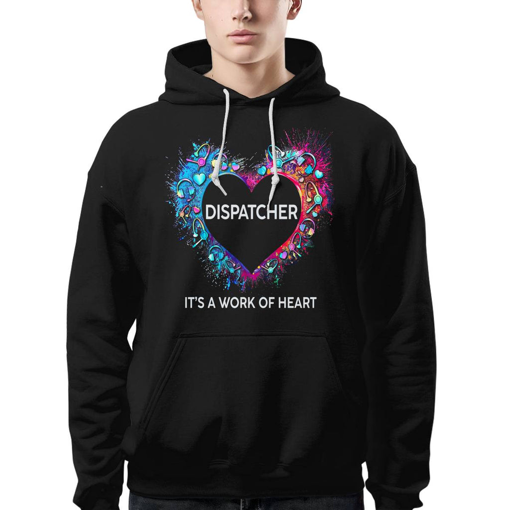 Awesome Dispatcher Its a work of heart-T-shirt - grunx260804-0016