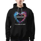 Awesome Dispatcher Its a work of heart-T-shirt - grunx260804-0016