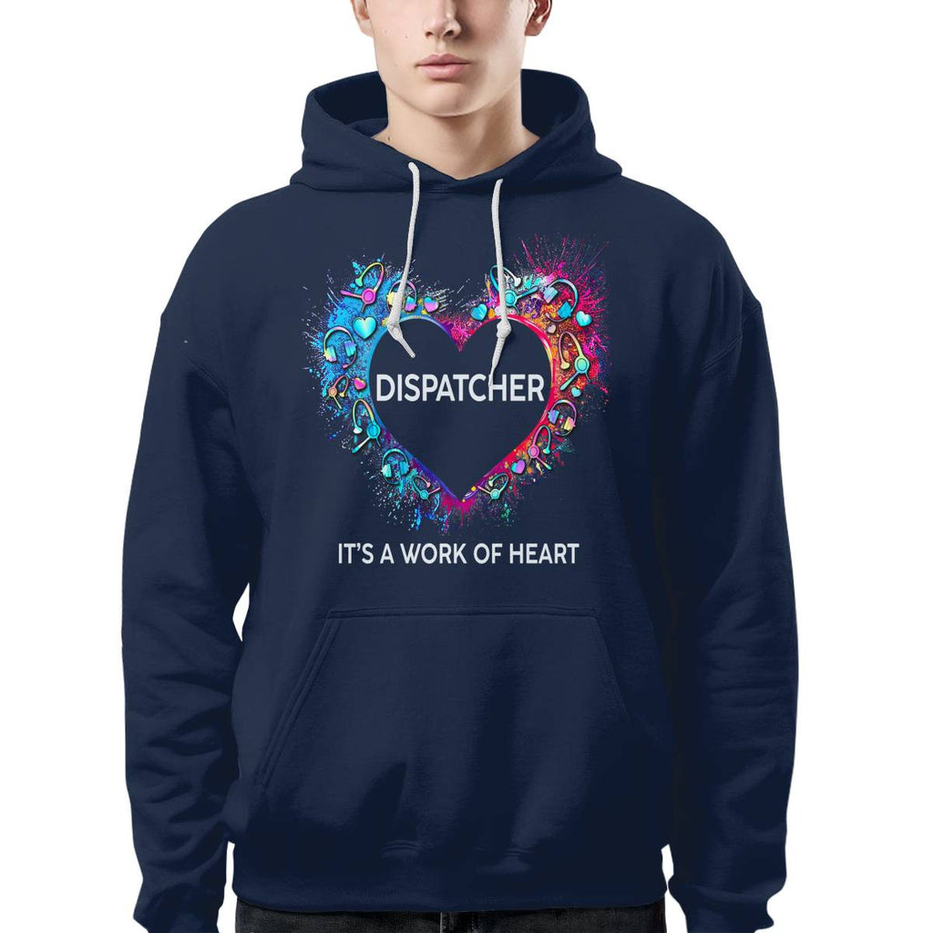 Awesome Dispatcher Its a work of heart-T-shirt - grunx260804-0016