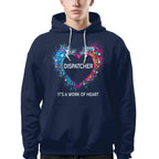 Awesome Dispatcher Its a work of heart-T-shirt - grunx260804-0016