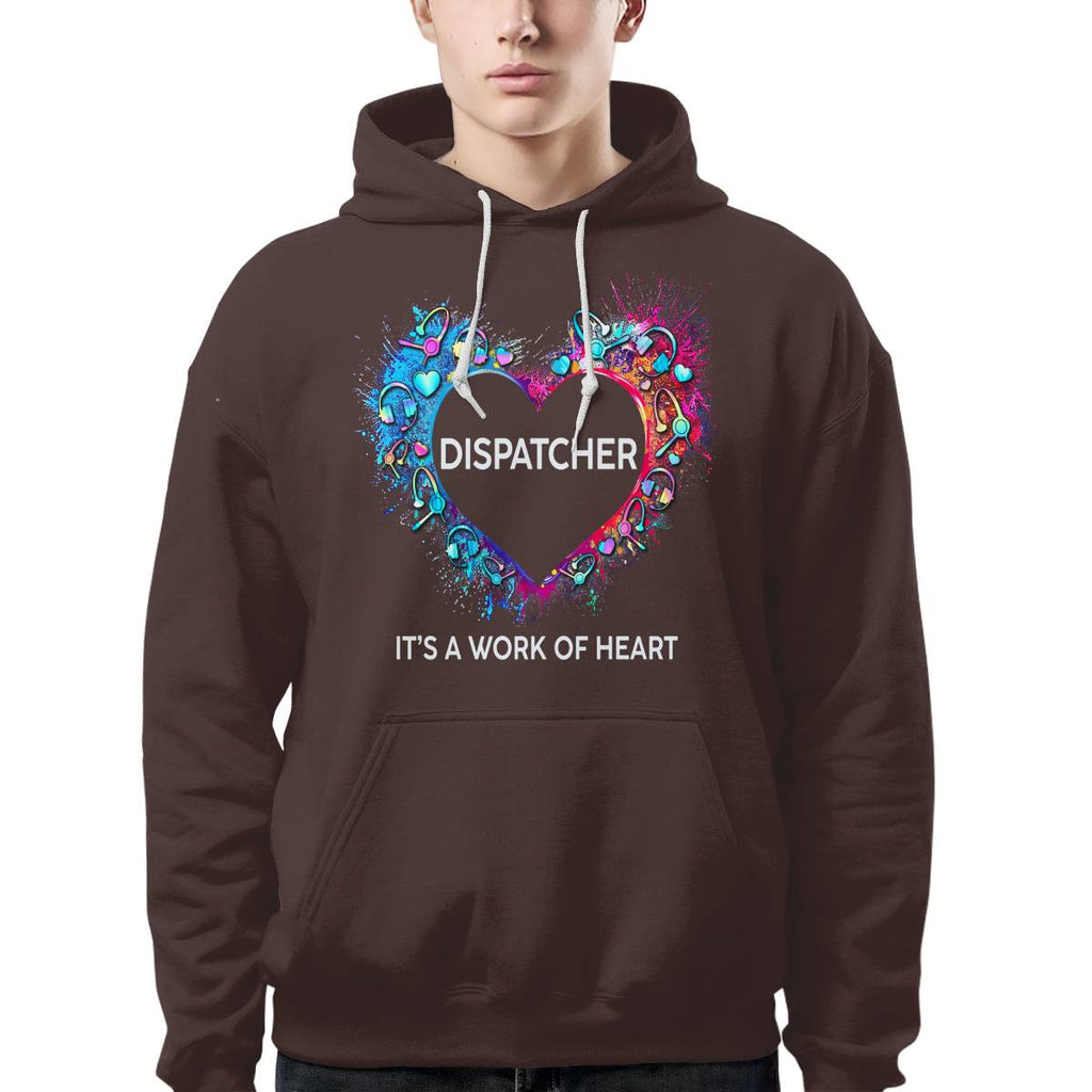 Awesome Dispatcher Its a work of heart-T-shirt - grunx260804-0016